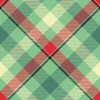 Plaid Pattern Seamless. Scottish Plaid, Template for Design Ornament. Seamless Fabric Texture. vector