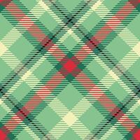 Plaid Pattern Seamless. Classic Scottish Tartan Design. Template for Design Ornament. Seamless Fabric Texture. vector