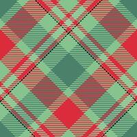 Plaid Pattern Seamless. Tartan Plaid Seamless Pattern. Template for Design Ornament. Seamless Fabric Texture. vector