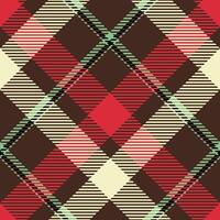 Plaid Patterns Seamless. Checker Pattern Template for Design Ornament. Seamless Fabric Texture. vector