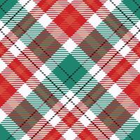 Plaid Patterns Seamless. Tartan Plaid Seamless Pattern. Template for Design Ornament. Seamless Fabric Texture. vector