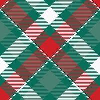 Plaid Patterns Seamless. Gingham Patterns Traditional Scottish Woven Fabric. Lumberjack Shirt Flannel Textile. Pattern Tile Swatch Included. vector