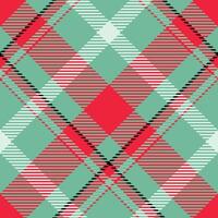 Scottish Tartan Pattern. Plaids Pattern Seamless Template for Design Ornament. Seamless Fabric Texture. vector