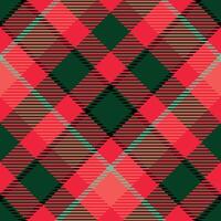 Scottish Tartan Pattern. Tartan Seamless Pattern Seamless Tartan Illustration Set for Scarf, Blanket, Other Modern Spring Summer Autumn Winter Holiday Fabric Print. vector