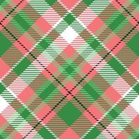 Scottish Tartan Pattern. Tartan Plaid Seamless Pattern. Template for Design Ornament. Seamless Fabric Texture. vector
