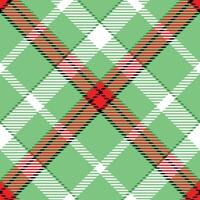 Scottish Tartan Seamless Pattern. Plaid Pattern Seamless Template for Design Ornament. Seamless Fabric Texture. vector
