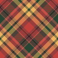 Scottish Tartan Seamless Pattern. Checker Pattern for Scarf, Dress, Skirt, Other Modern Spring Autumn Winter Fashion Textile Design. vector