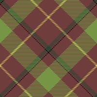Scottish Tartan Seamless Pattern. Tartan Seamless Pattern Traditional Scottish Woven Fabric. Lumberjack Shirt Flannel Textile. Pattern Tile Swatch Included. vector