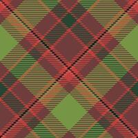 Scottish Tartan Seamless Pattern. Gingham Patterns Template for Design Ornament. Seamless Fabric Texture. vector