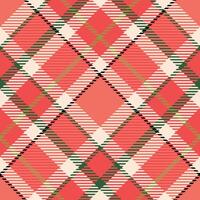 Tartan Plaid Seamless Pattern. Plaids Pattern Seamless. Template for Design Ornament. Seamless Fabric Texture. vector