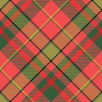 Tartan Plaid Seamless Pattern. Plaid Patterns Seamless. Traditional Scottish Woven Fabric. Lumberjack Shirt Flannel Textile. Pattern Tile Swatch Included. vector