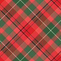 Tartan Plaid Seamless Pattern. Checker Pattern. Template for Design Ornament. Seamless Fabric Texture. vector