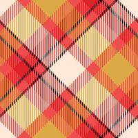 Tartan Plaid Seamless Pattern. Tartan Seamless Pattern. Template for Design Ornament. Seamless Fabric Texture. vector