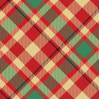 Tartan Plaid Seamless Pattern. Gingham Patterns. Seamless Tartan Illustration Set for Scarf, Blanket, Other Modern Spring Summer Autumn Winter Holiday Fabric Print. vector
