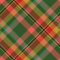 Tartan Pattern Seamless. Tartan Plaid Seamless Pattern. Template for Design Ornament. Seamless Fabric Texture. vector
