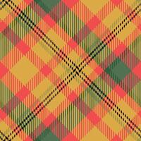 Tartan Plaid Seamless Pattern. Checker Pattern. Traditional Scottish Woven Fabric. Lumberjack Shirt Flannel Textile. Pattern Tile Swatch Included. vector