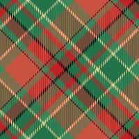 Tartan Plaid Seamless Pattern. Abstract Check Plaid Pattern. Template for Design Ornament. Seamless Fabric Texture. vector