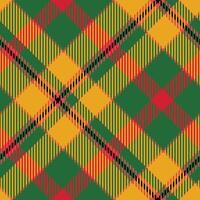 Classic Scottish Tartan Design. Abstract Check Plaid Pattern. Seamless Tartan Illustration Set for Scarf, Blanket, Other Modern Spring Summer Autumn Winter Holiday Fabric Print. vector