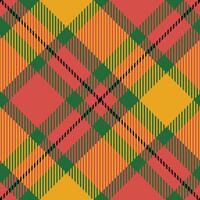 Classic Scottish Tartan Design. Abstract Check Plaid Pattern. Traditional Scottish Woven Fabric. Lumberjack Shirt Flannel Textile. Pattern Tile Swatch Included. vector