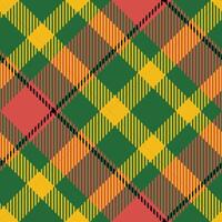 Tartan Plaid Seamless Pattern. Scottish Tartan Seamless Pattern. Template for Design Ornament. Seamless Fabric Texture. Illustration vector
