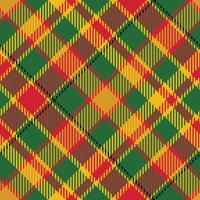 Tartan Plaid Seamless Pattern. Plaids Pattern Seamless. Template for Design Ornament. Seamless Fabric Texture. Illustration vector