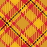 Tartan Plaid Seamless Pattern. Checker Pattern. Traditional Scottish Woven Fabric. Lumberjack Shirt Flannel Textile. Pattern Tile Swatch Included. vector
