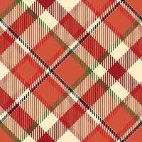 Tartan Plaid Seamless Pattern. Tartan Seamless Pattern. Template for Design Ornament. Seamless Fabric Texture. Illustration vector