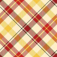 Tartan Plaid Seamless Pattern. Gingham Patterns. Template for Design Ornament. Seamless Fabric Texture. Illustration vector