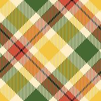 Tartan Plaid Seamless Pattern. Classic Plaid Tartan. Template for Design Ornament. Seamless Fabric Texture. Illustration vector