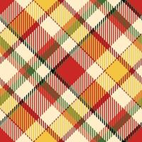 Tartan Plaid Seamless Pattern. Gingham Patterns. Seamless Tartan Illustration Set for Scarf, Blanket, Other Modern Spring Summer Autumn Winter Holiday Fabric Print. vector
