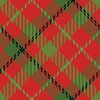 Tartan Plaid Pattern Seamless. Scottish Tartan Seamless Pattern. Template for Design Ornament. Seamless Fabric Texture. Illustration vector