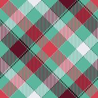 Tartan Plaid Pattern Seamless. Checker Pattern. Template for Design Ornament. Seamless Fabric Texture. Illustration vector