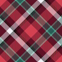 Tartan Plaid Pattern Seamless. Tartan Seamless Pattern. Template for Design Ornament. Seamless Fabric Texture. Illustration vector