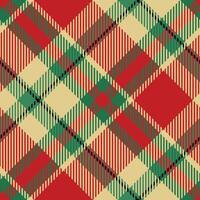 Tartan Plaid Pattern Seamless. Abstract Check Plaid Pattern. Seamless Tartan Illustration Set for Scarf, Blanket, Other Modern Spring Summer Autumn Winter Holiday Fabric Print. vector