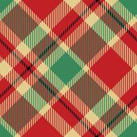 Tartan Plaid Pattern Seamless. Classic Scottish Tartan Design. Template for Design Ornament. Seamless Fabric Texture. Illustration vector
