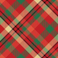 Scottish Tartan Plaid Seamless Pattern, Plaids Pattern Seamless. Traditional Scottish Woven Fabric. Lumberjack Shirt Flannel Textile. Pattern Tile Swatch Included. vector