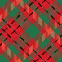 Scottish Tartan Plaid Seamless Pattern, Checker Pattern. Traditional Scottish Woven Fabric. Lumberjack Shirt Flannel Textile. Pattern Tile Swatch Included. vector