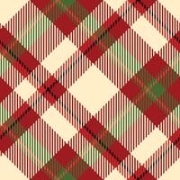 Scottish Tartan Plaid Seamless Pattern, Tartan Seamless Pattern. Template for Design Ornament. Seamless Fabric Texture. Illustration vector