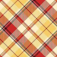 Scottish Tartan Plaid Seamless Pattern, Classic Scottish Tartan Design. Template for Design Ornament. Seamless Fabric Texture. Illustration vector