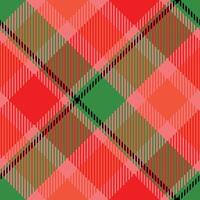 Tartan Plaid Pattern Seamless. Scottish Plaid, for Scarf, Dress, Skirt, Other Modern Spring Autumn Winter Fashion Textile Design. vector