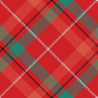 Scottish Tartan Plaid Seamless Pattern, Gingham Patterns. Traditional Scottish Woven Fabric. Lumberjack Shirt Flannel Textile. Pattern Tile Swatch Included. vector