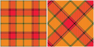 Tartan Seamless Pattern. Gingham Patterns Seamless Tartan Illustration Set for Scarf, Blanket, Other Modern Spring Summer Autumn Winter Holiday Fabric Print. vector