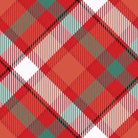 Scottish Tartan Plaid Seamless Pattern, Gingham Patterns. Template for Design Ornament. Seamless Fabric Texture. Illustration vector