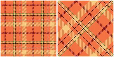 Plaids Pattern Seamless. Scottish Tartan Pattern Traditional Scottish Woven Fabric. Lumberjack Shirt Flannel Textile. Pattern Tile Swatch Included. vector