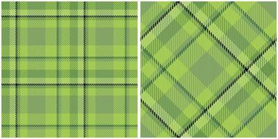 Plaids Pattern Seamless. Abstract Check Plaid Pattern Traditional Scottish Woven Fabric. Lumberjack Shirt Flannel Textile. Pattern Tile Swatch Included. vector