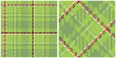 Plaid Pattern Seamless. Checker Pattern Template for Design Ornament. Seamless Fabric Texture. vector