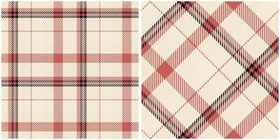 Plaid Pattern Seamless. Gingham Patterns for Scarf, Dress, Skirt, Other Modern Spring Autumn Winter Fashion Textile Design. vector