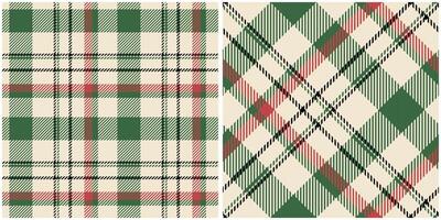 Plaid Pattern Seamless. Tartan Seamless Pattern Traditional Scottish Woven Fabric. Lumberjack Shirt Flannel Textile. Pattern Tile Swatch Included. vector