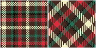 Plaid Pattern Seamless. Traditional Scottish Checkered Background. Template for Design Ornament. Seamless Fabric Texture. vector