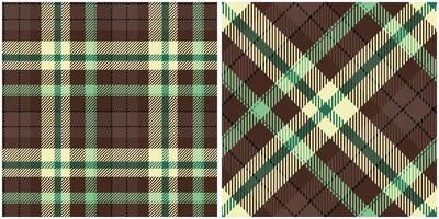 Plaid Patterns Seamless. Checkerboard Pattern Traditional Scottish Woven Fabric. Lumberjack Shirt Flannel Textile. Pattern Tile Swatch Included. vector